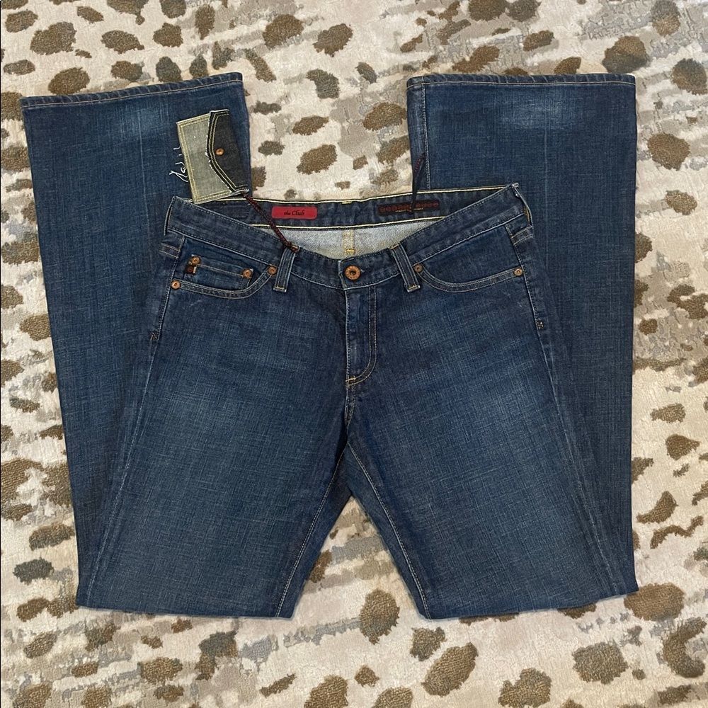 AG Adriano Goldschmied Women's The Club Flare Jeans Dark Wash Size 29 NWT